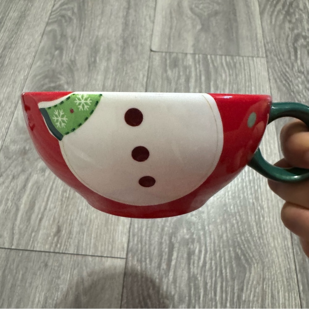 Bella Casa by GANZ Christmas Festive Snowman Mug 2in‎ Tall